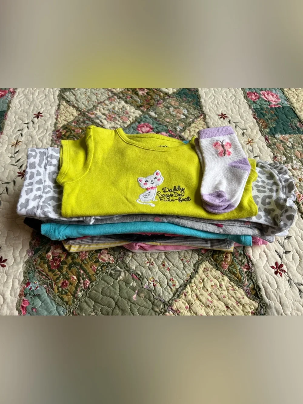 Carter's 6 months baby girl’s clothes bundle